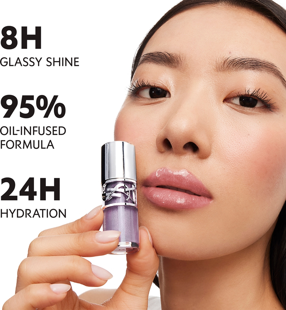 Yves Saint Laurent Loveshine Plumping Lip Oil Gloss - Блеск для губ оттенок 5 California Sunshine, 6 ml