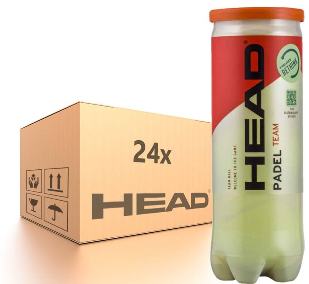 Pilki do padla Head Padel Team - 24 x 3B