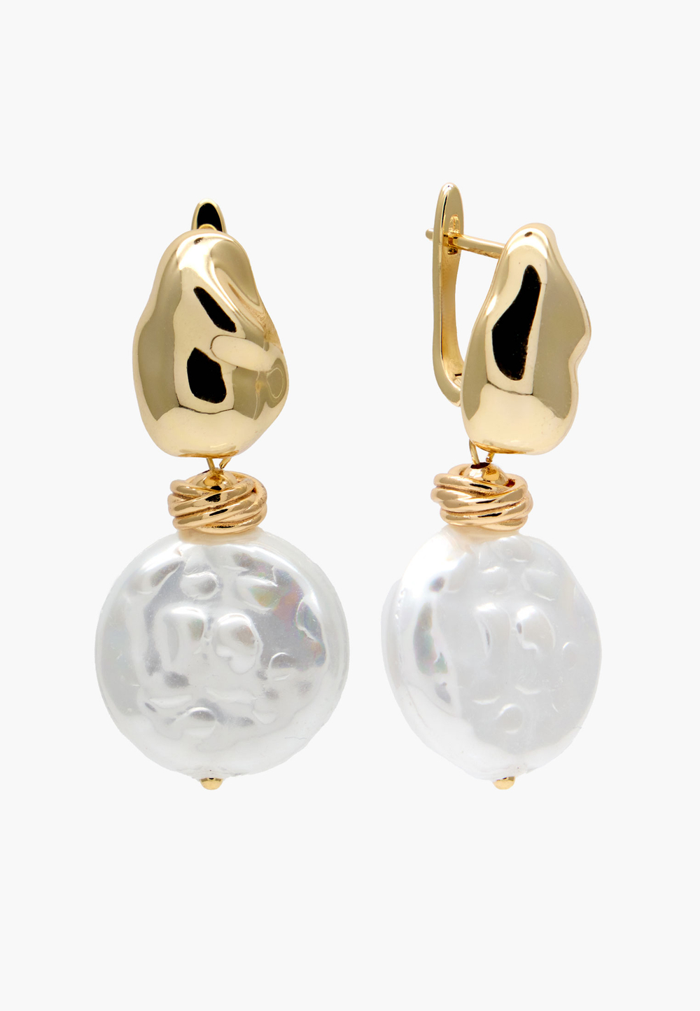 91004069 Серьги Selena Pearls
