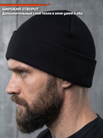 Шапка чёрная LEGENDA Urban