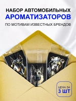 Ароматизатор в машину автопарфюм подвесной набор