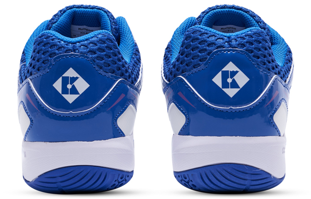 KUMPOO Textile, Synthetic Leather Cushioning Slip Resistant Abrasion Resistant Coverage Support Low top Badminton Shoes