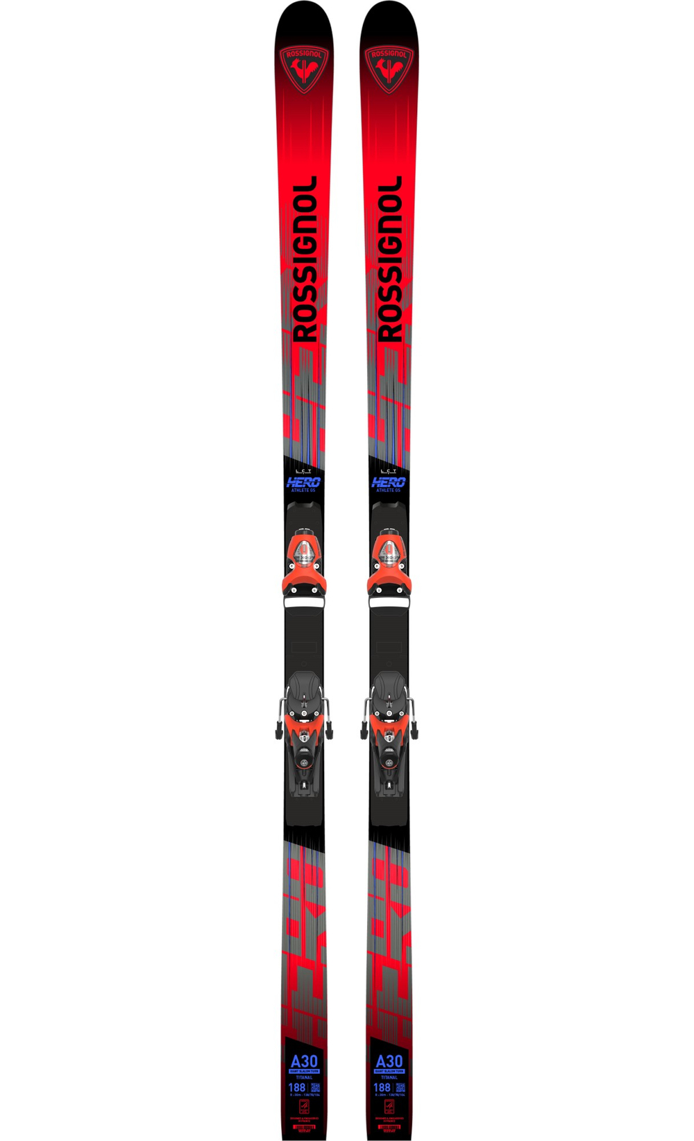 Горные лыжи ROSSIGNOL HERO ATHLETE FIS GS FACTORY 193 + SPX 15