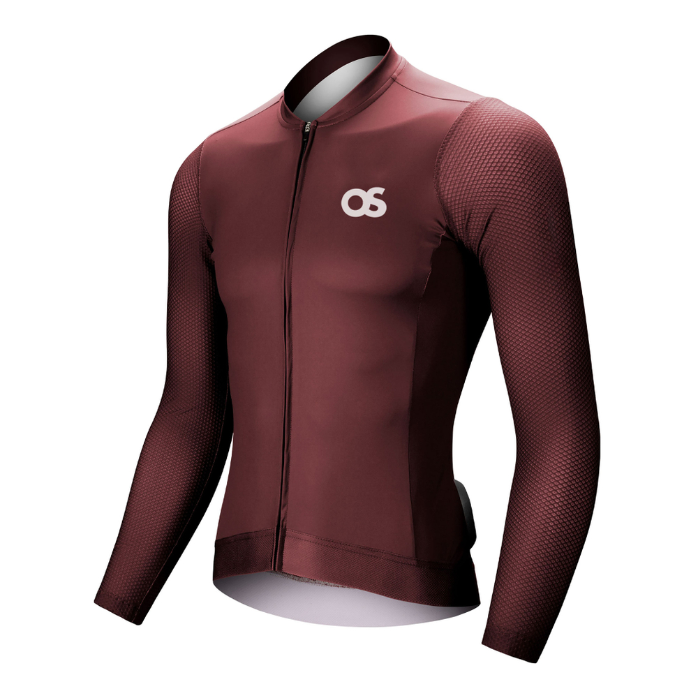Core Split Jersey Cherry