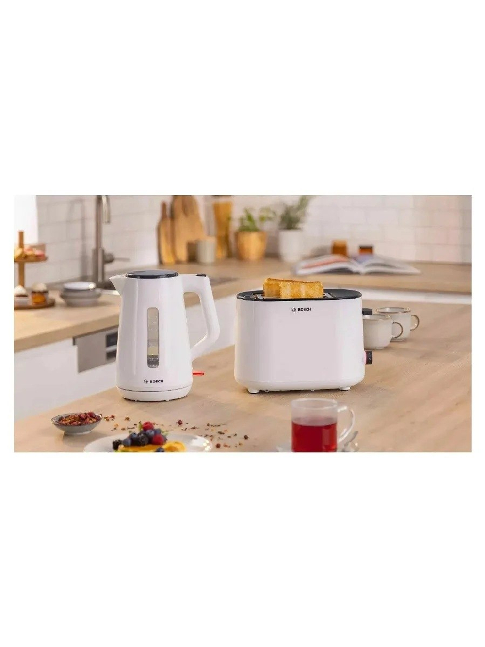 Электрочайник Bosch TWK1M121 белый