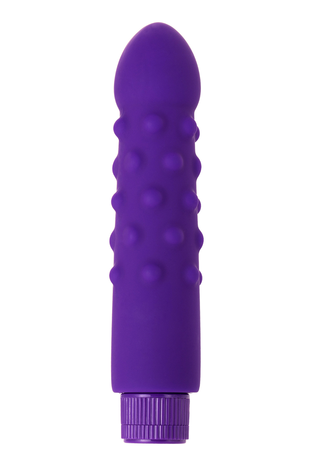 Нереалистичный вибратор A-Toys by TOYFA Dowk, силикон, фиолетовый, 17 см