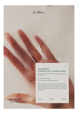 [DR. ALTHEA] Тканевая маска для лица Cushion Veil Calming Mask,4 шт*35 гр