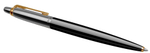 Шариковая ручка Parker Jotter K160, цвет: Black/GT, стержень: F, цвет чернил: blue, в подарочной упаковке.