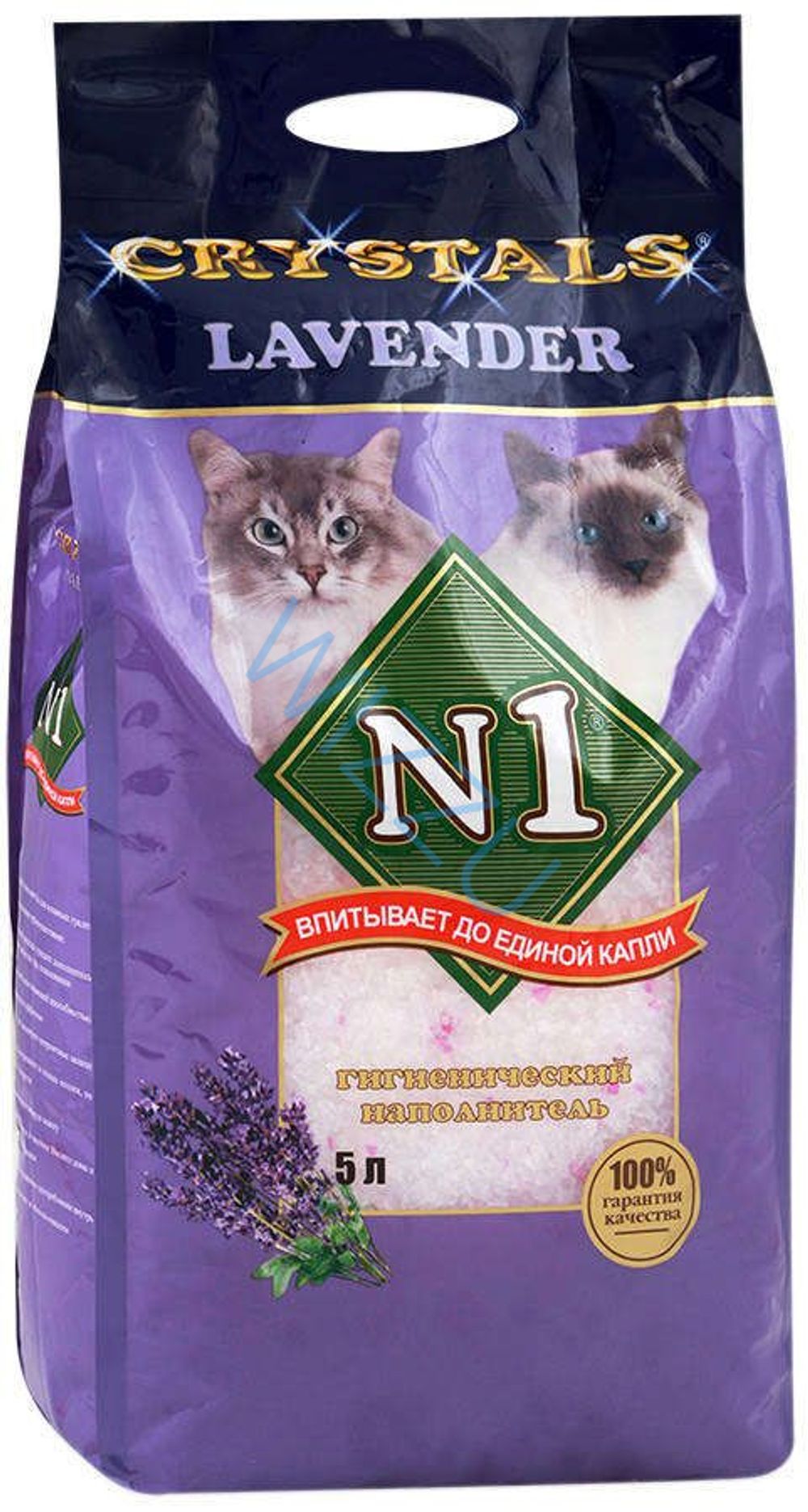 Наполнитель №1 Crystals LAVENDER Силикагель 5л