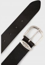 Ремень 35 mm with metal loop and buckle in polished silver MW3074L14-0790