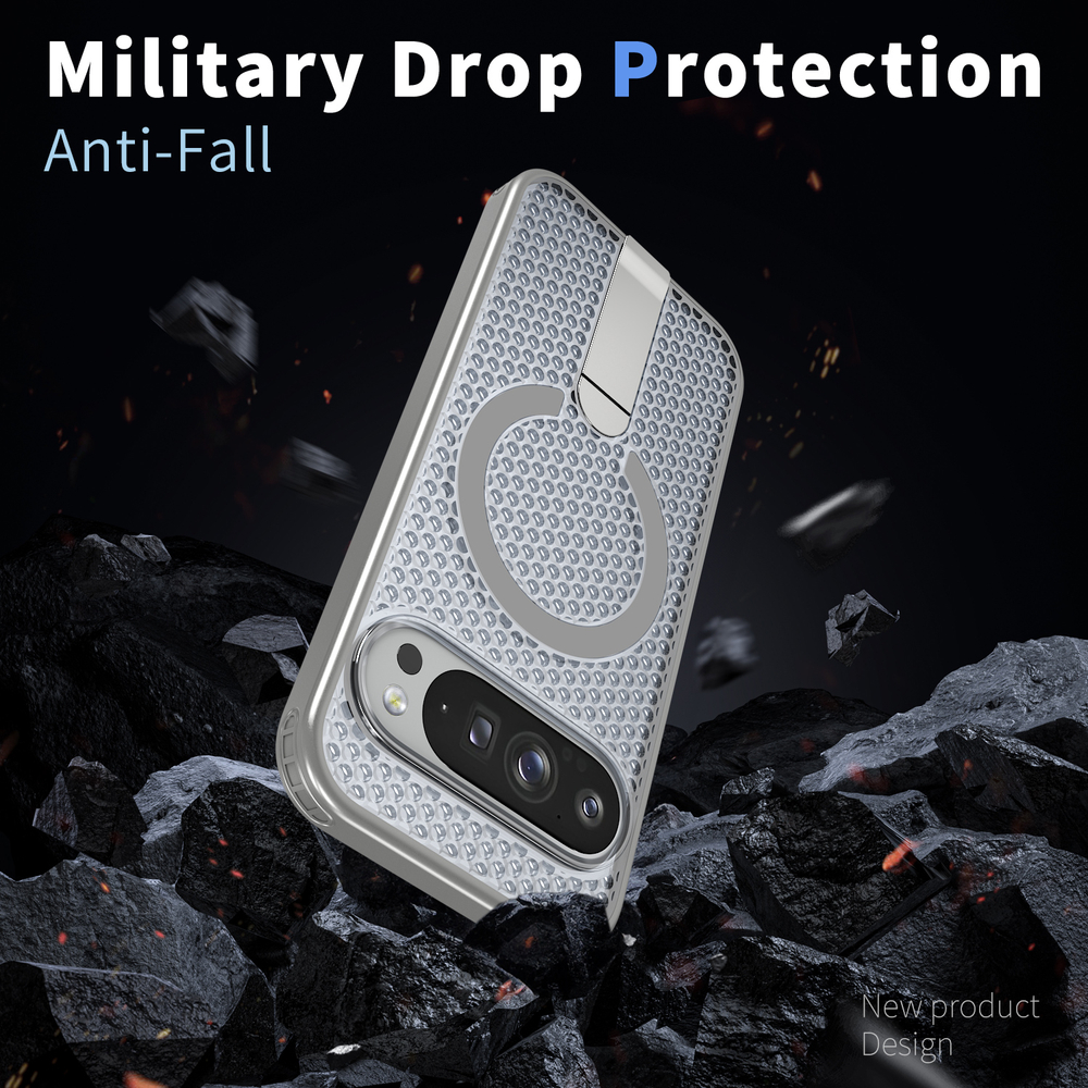 Прозрачный чехол Mesh Pro Magnetic Case для Google Pixel 9 Pro XL