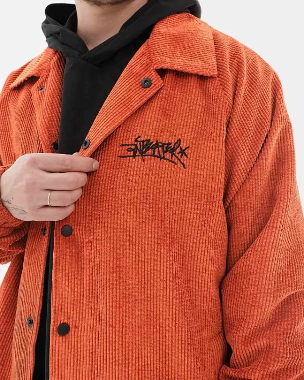 Куртка Coach Jacket Velvet Terracot - фото 6