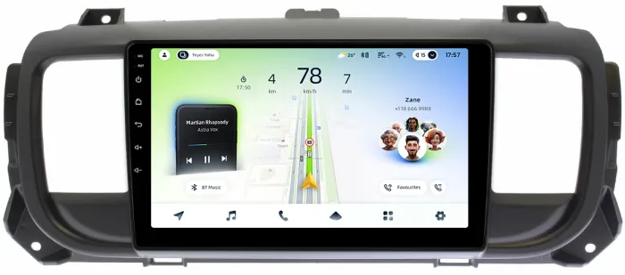 Магнитола для Peugeot Traveller/Expert, Citroen SpaceTourer/Jumpy, Opel Zafira Life/Vivaro - Teyes CC4L монитор 9" IPS, Android 14, Быстрая, Snapdragon 662, CarPlay, 4G SIM-слот