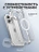 Автодержатель на дефлектор Gurdini Wireless Magsafe Car Charger Черный