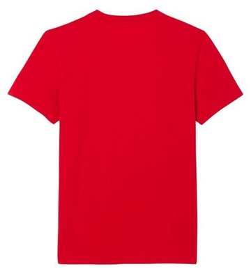 Мужская теннисная футболка Lacoste Tennis x Novak Djokovic Pack - red/navy blue