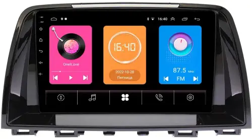 Магнитола для Mazda 6 2012-2014 - GT9-435 на Android 10