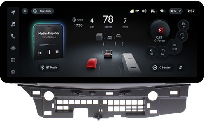 Магнитола для Mitsubishi Lancer X 2007-2016 - Teyes CC4PRO монитор 12.3" 2K QLED + рамка 10, Android 13, Быстрейшая, Snapdragon 778G, ИИ, CarPlay, DSP, 4G SIM-слот