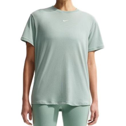 Женская теннисная футболка Nike One Relaxed Dri-Fit Short Sleeve - steam/white