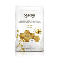 Воск горячий в брикетах Starpil Extra Золотой 1000г