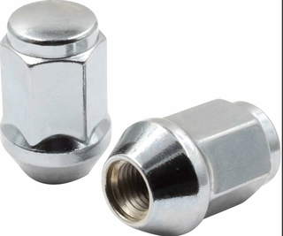 Гайка 12х1.50 h=35 S=19 колеса Хром конус (Hyundai, Mazda, Mitsubishi, KIA, SsangYong)