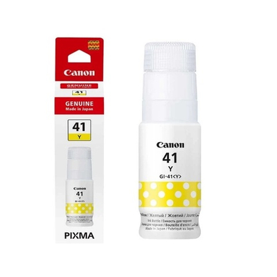 Контейнер с чернилами CANON GI-41Y для PIXMA G1420/G2420/G3420/G2460/G3460 желтый (4545c001)