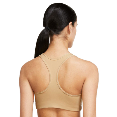 ТОП теннисный Nike Jordan Jumpman Women's Medium Support Pad Sports Bra - white onyx/light curry