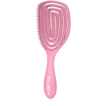 SOLOMEYA Расческа для сухих и влажных волос АРОМАТ КЛУБНИКИ овальная Solomeya Wet Detangler Brush Oval Strawberry, 1 шт.