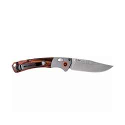 Нож складной Benchmade Mini Crooked River Wood