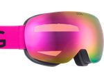 Горнолыжная маска GOG Ryder / Matt Black / Reflex Pink