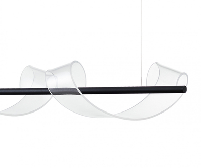 08042-2AS,19 Подвес Илина черный w90*20 h150 Led 28W (4000K). ТМ Kink Light
