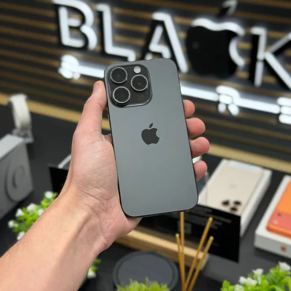 Б/У Телефон Apple iPhone 15 Pro 256 Black 82% (M65J7GNVV5)