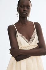 Короткое платье на бретелях - H&M