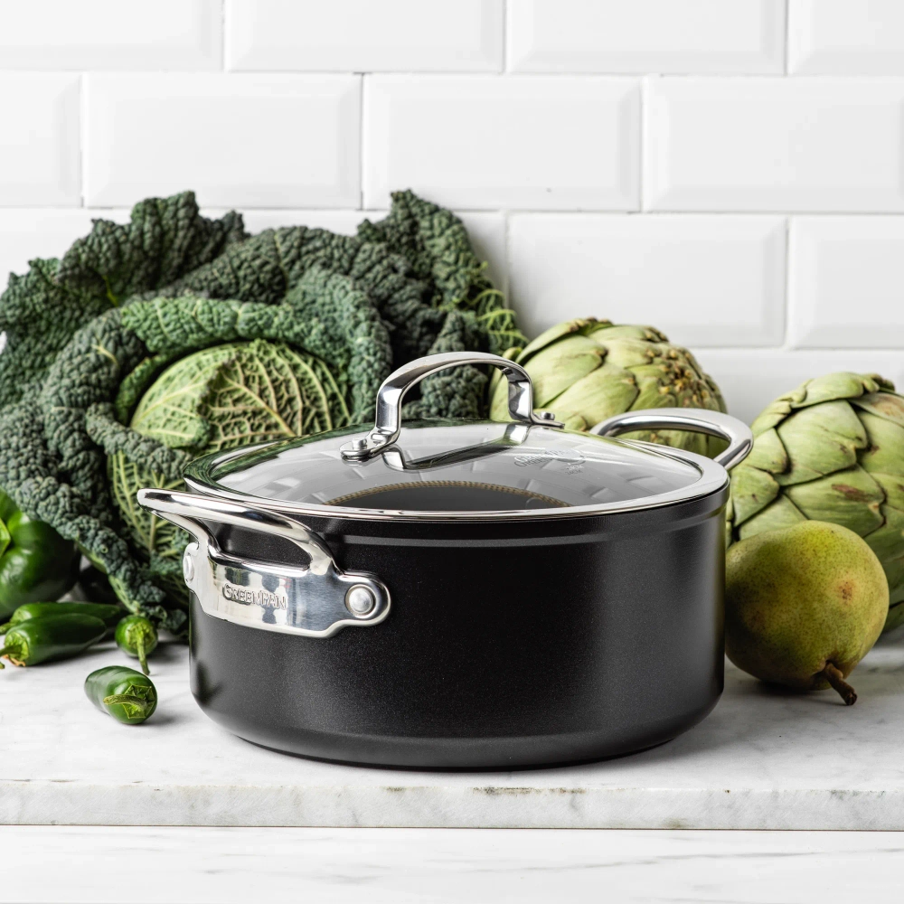 GreenPan Кастрюля Barcelona Pro 20 см 3,1 л с крышкой EAN 4895156693239