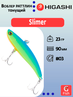 Раттлин HIGASHI Slimer 80mm 16g #06