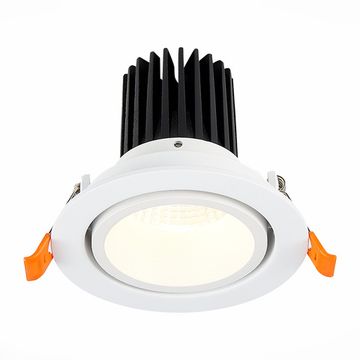 Встраиваемый светодиодный светильник LED 10W 3000K ST705.538.10 белый ST-Luce