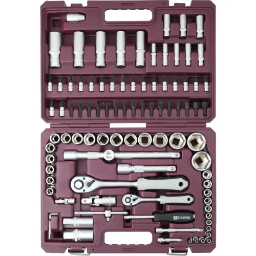 Набор инструмента универсальный 1/4", 1/2"DR THORVIK TS094