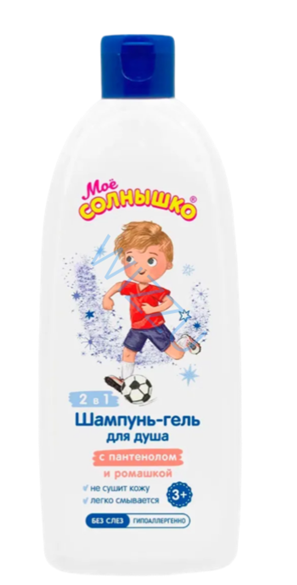 Шампунь МОЕ СОЛНЫШКО 2в1 для купания мальчиков 400мл