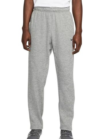 Мужские теннисные штаны Nike Therma-FIT Open Hem Fitness - dark grey heather/particle grey/black