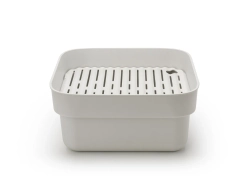 Brabantia Мойочный контейнер Sink Side с крылом для сушки, светло-серый 302688