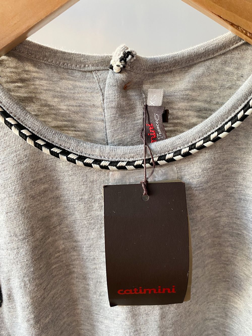 Новый хлопковый лонгслив Catimini, 158