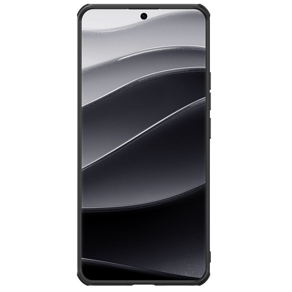 Чехол усиленный от Nillkin c встроенным круглым магнитом для Xiaomi Redmi Note 14 Pro+ 5G, серия Super Frosted Shield Pro Magnetic Case