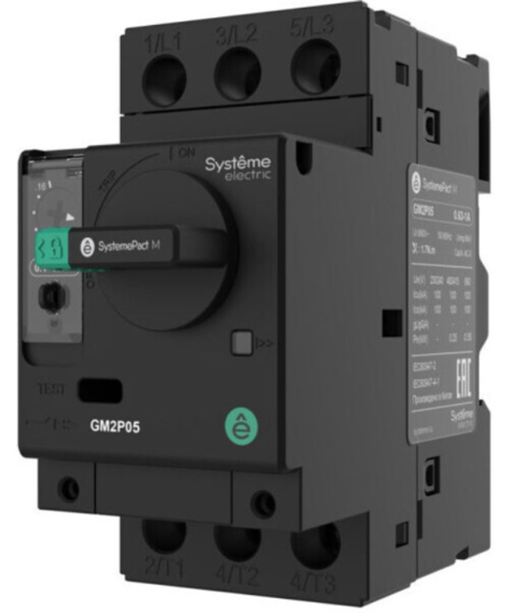 Автоматический выключатель для защиты двигателя Systeme Electric GM2P32