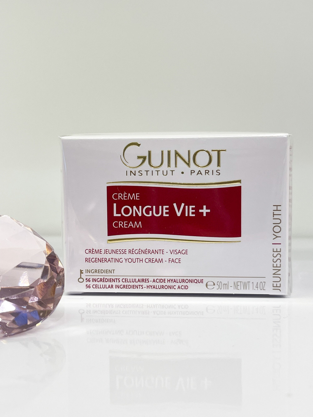 Омолаживающий крем Guinot Creme Longue Vie Cellulaire+  для всех типов кожи, 50ml