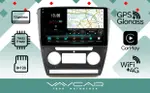 Магнитола для Skoda Octavia A5 2004-2013 - Vaycar VA65-0005-2K на Android 13, Быстрая, 2K QLED, CarPlay, 4G SIM-слот
