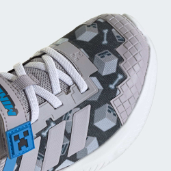Adidas Кроссовки Minecraft Fortarun 4.0 для детей, серый
