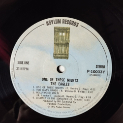 Винтажная виниловая пластинка LP Eagles One Of These Nights (Japan 1975) (No Obi) I Wish You Peace
