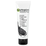 Garnier, SkinActive, черная отшелушивающая косметическая маска с древесным углем, 50 мл (1,7 жидк. унц.)