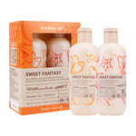Косметический набор для жен. VEGAN.Love.Studio «SWEET FANTAZY» (гель для душа 300 мл + шампунь 300 мл)