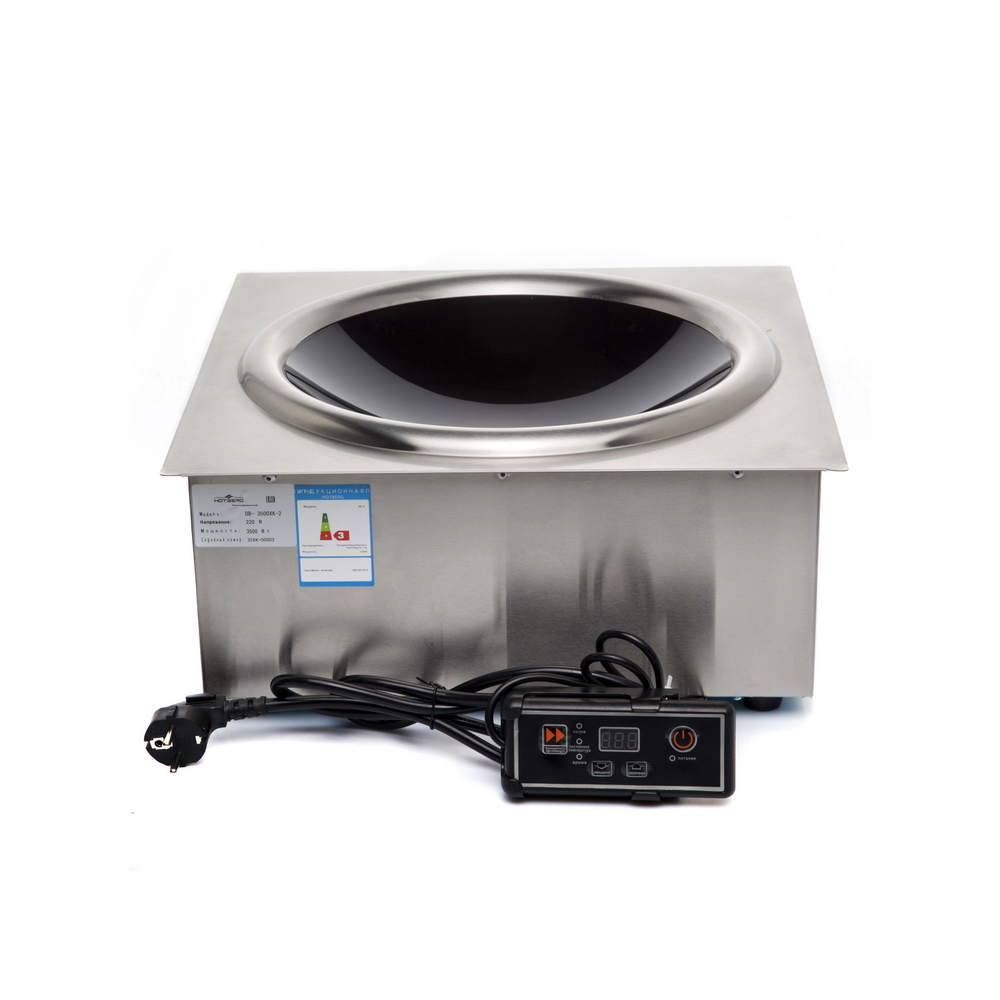 Встраиваемый Вок Hotberg 3500XK-2 Wok 220 Вольт.