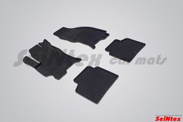 Резиновые коврики в салон Ford Mondeo III (2001-2006) "Сетка"